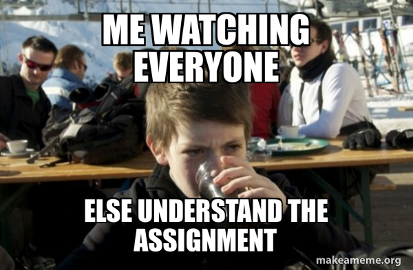 Lazy Elementary Student meme