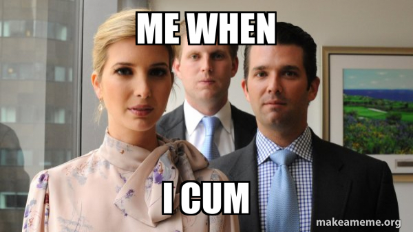 The Trump Kids Eric, Donald Jr and Ivanka meme