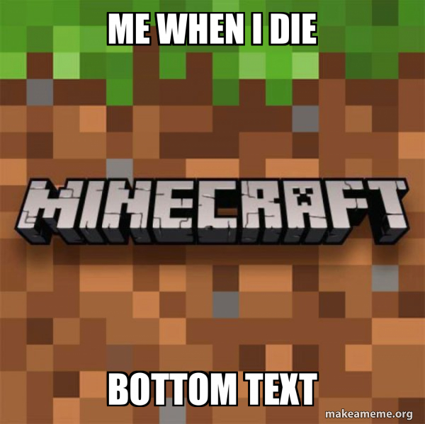 Minecraft meme