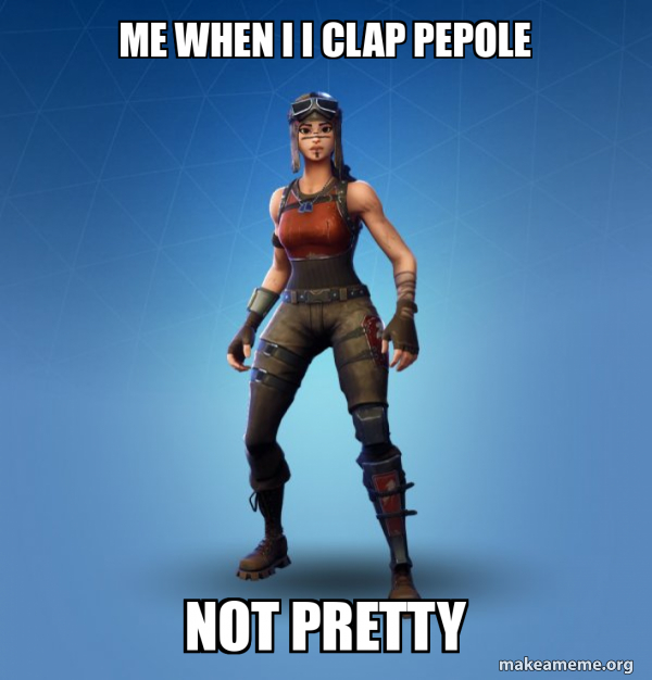 Renegade Raider Fortnite Skin meme