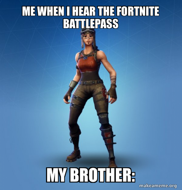 Renegade Raider Fortnite Skin meme