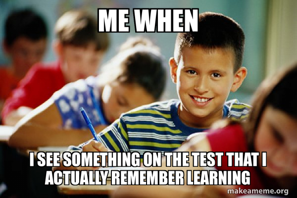 Scumbag Student meme