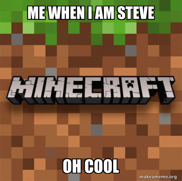 Minecraft meme