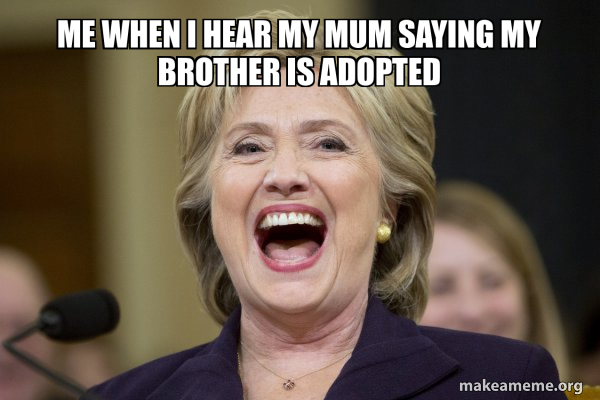 Hillary Clinton Laughs meme