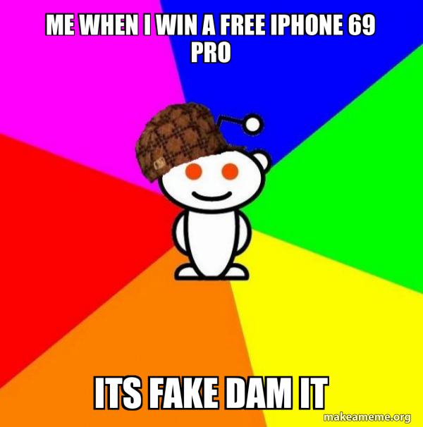 Scumbag Redditor meme