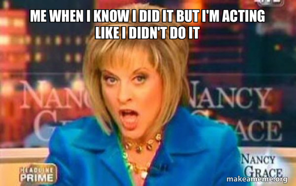 False Fact Nancy Grace meme