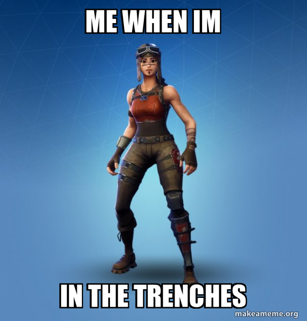 Renegade Raider Fortnite Skin meme