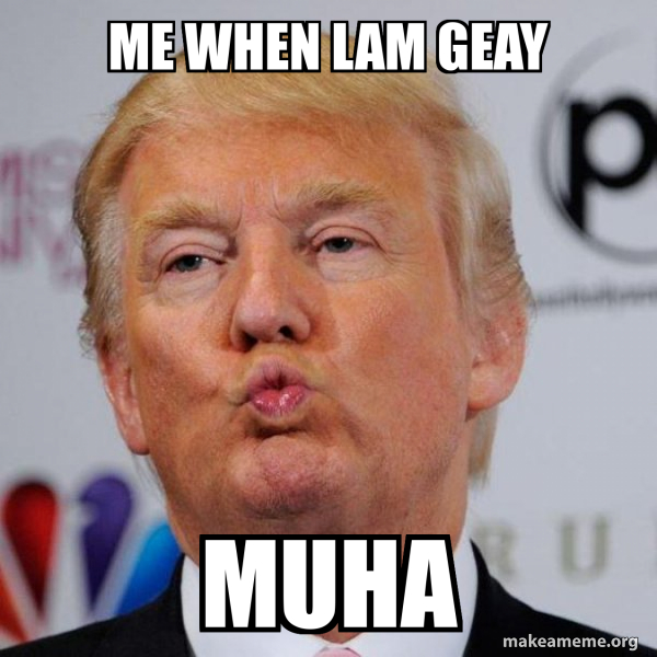 Donald Trump Kissing meme