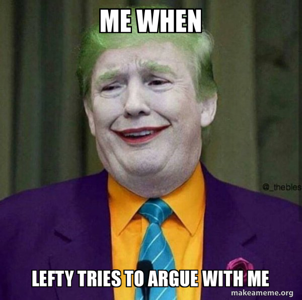 Donald Trump - The Joker meme