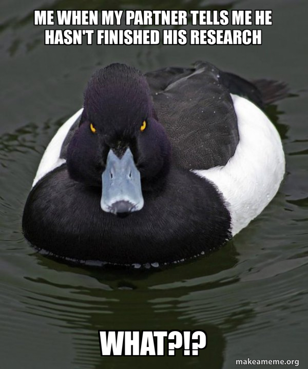 Revenge Duck ( Angry Advice Duck ) meme