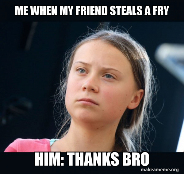 Greta Thunberg meme