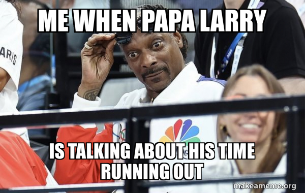 Snoop Dogg Sunglasses at Olympics meme