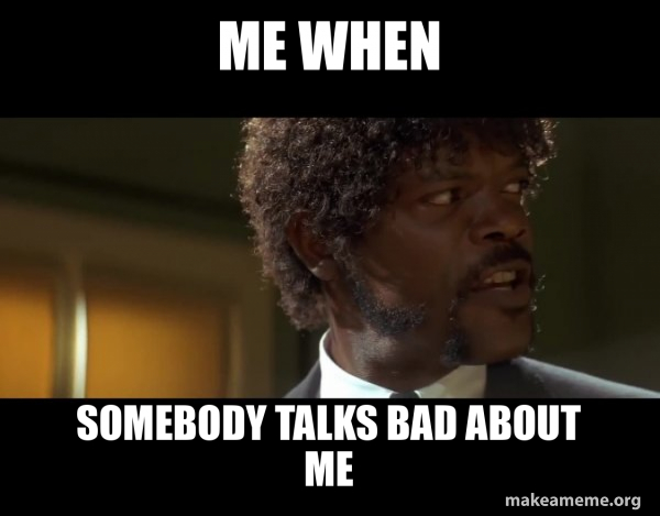 Samuel L Jackson from Pulp Fiction meme