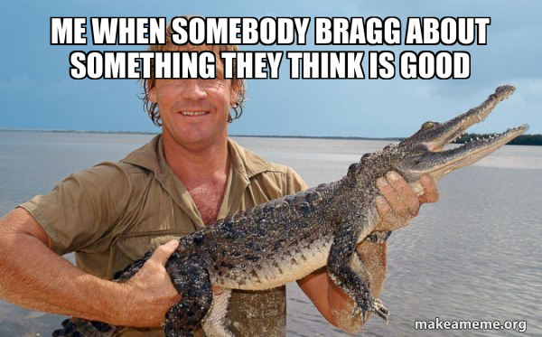 Steve irwin meme