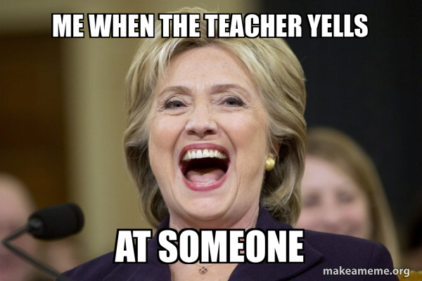 Hillary Clinton Laughs meme