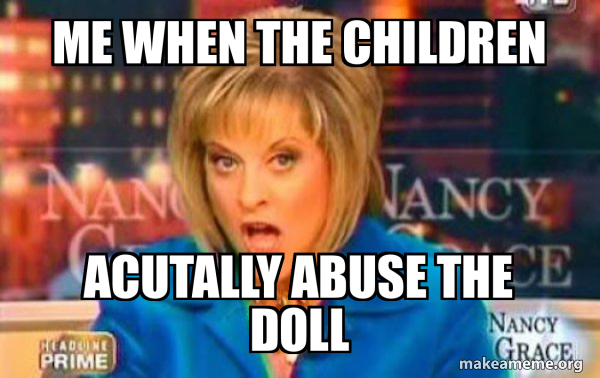 False Fact Nancy Grace meme