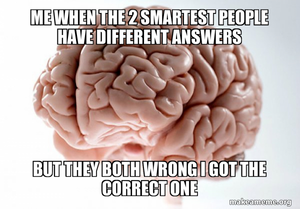 Scumbag Brain meme