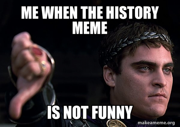 Downvoting Roman meme