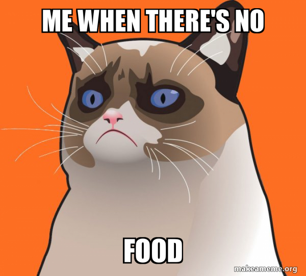 Cartoon Grumpy Cat meme