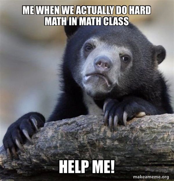 Confession Bear meme