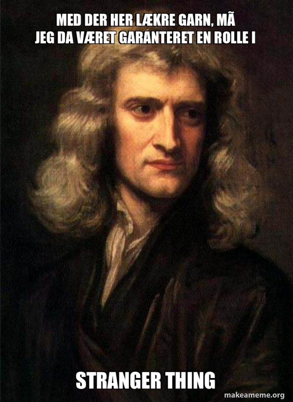Sir Isaac Newton meme