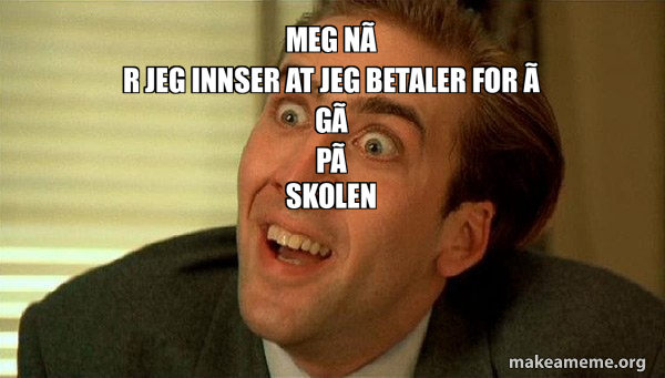 Sarcastic Nicholas Cage meme