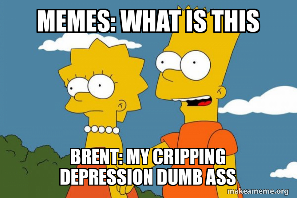 Bart and Lisa Chat meme