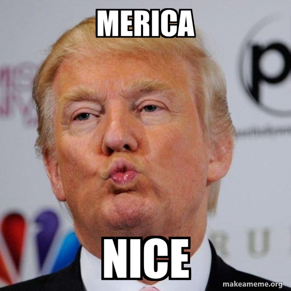 Donald Trump Kissing meme