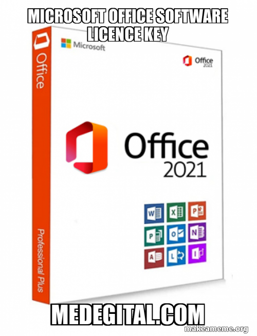 Microsoft Office Software Licence Key medegital.com Meme Generator