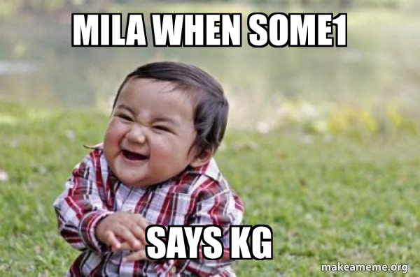 Evil, scheming toddler meme