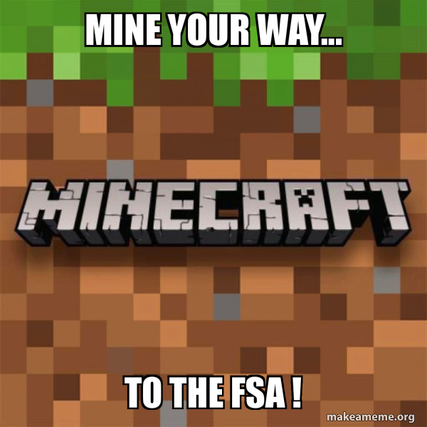 Minecraft meme