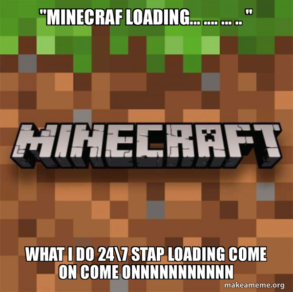 Minecraft meme