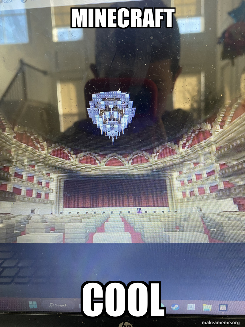 Minecraft Coool Minecraft Cool Meme Generator