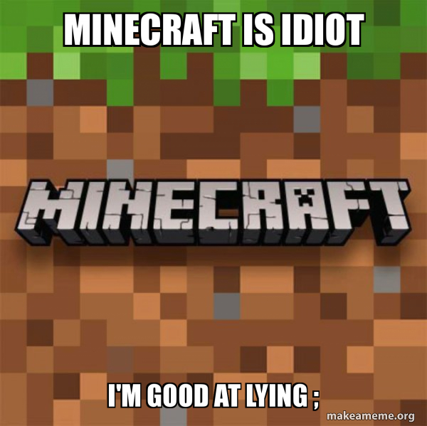 Minecraft meme