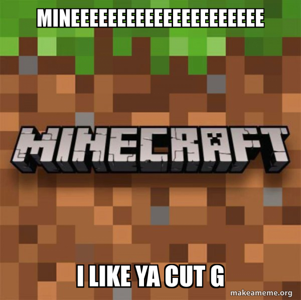 Minecraft meme