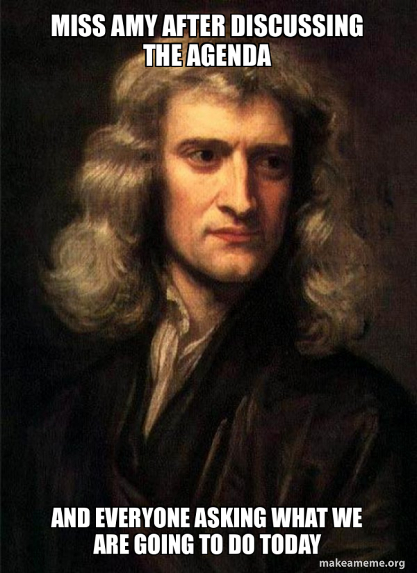 Sir Isaac Newton meme