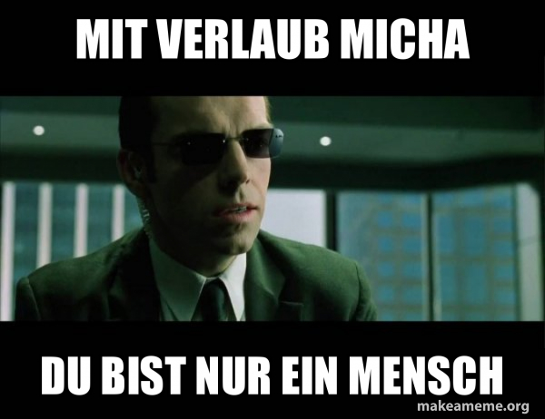 Agent Smith from the Matrix meme