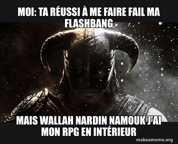Skyrim meme