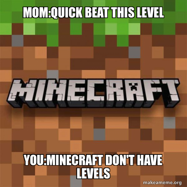 Minecraft meme