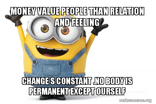 Happy Minion meme