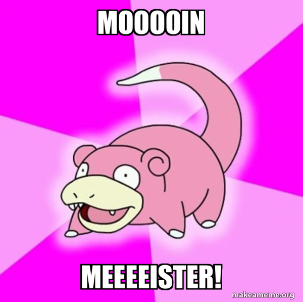 Slowpoke the Pokemon meme