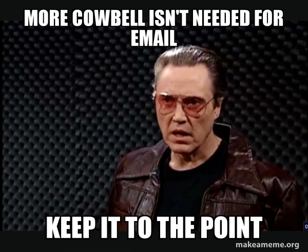 SNL - More Cowbell meme