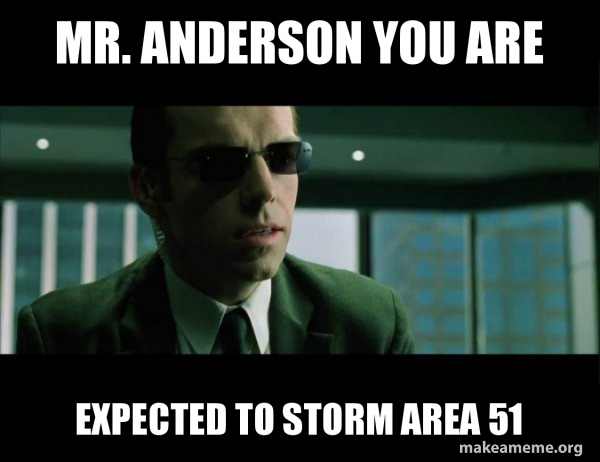 Agent Smith from the Matrix meme