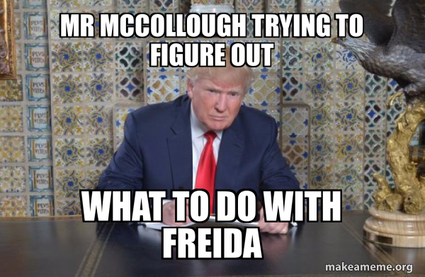 Donald Trump Writing Speech meme