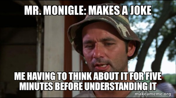 Bill Murry Caddyshack (So I got that going for me) meme