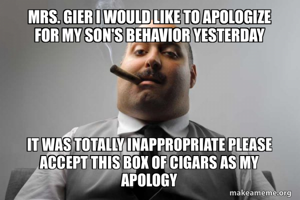 Scumbag Boss meme