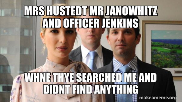 The Trump Kids Eric, Donald Jr and Ivanka meme