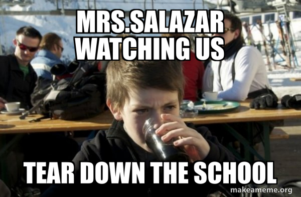 Lazy Elementary Student meme