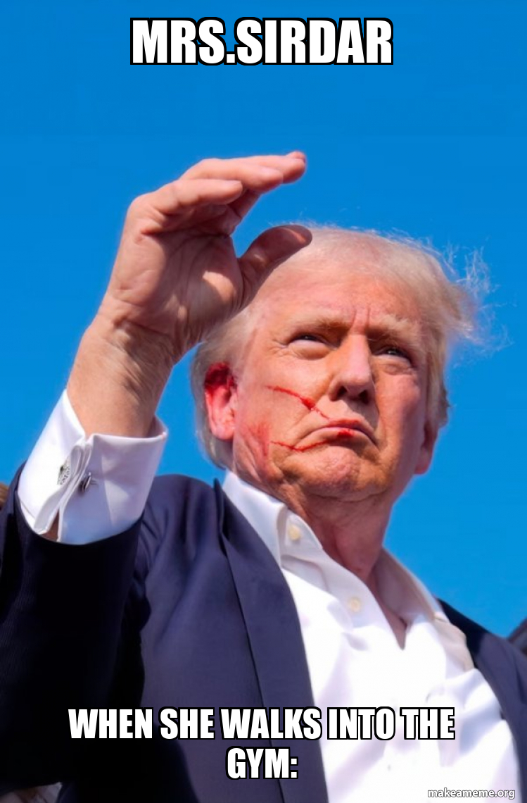Trump Shot meme