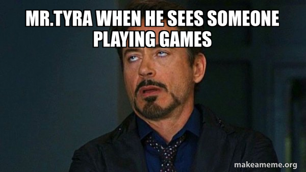 Tony Stark Eye Roll meme
